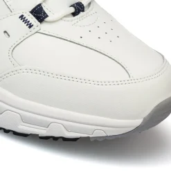 Scarpe da ginnastica bianche da uomo con soletta Memory Foam Skechers Oak Canyon