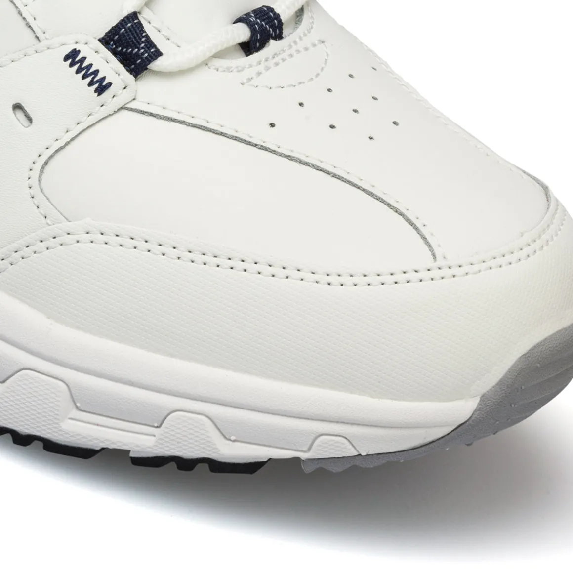 Scarpe da ginnastica bianche da uomo con soletta Memory Foam Skechers Oak Canyon