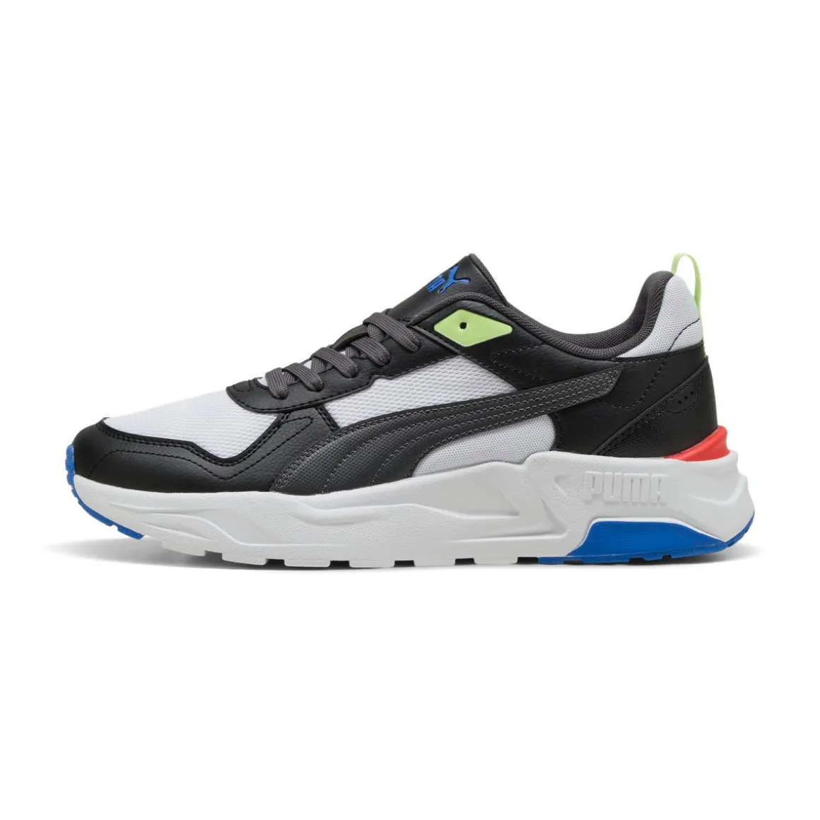Scarpe da ginnastica bicolore nero e bianco da Uomo Puma Trinity 2
