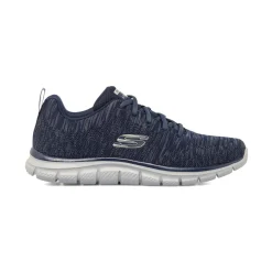 Scarpe da ginnastica blu da Uomo in memory Foam Skechers Track