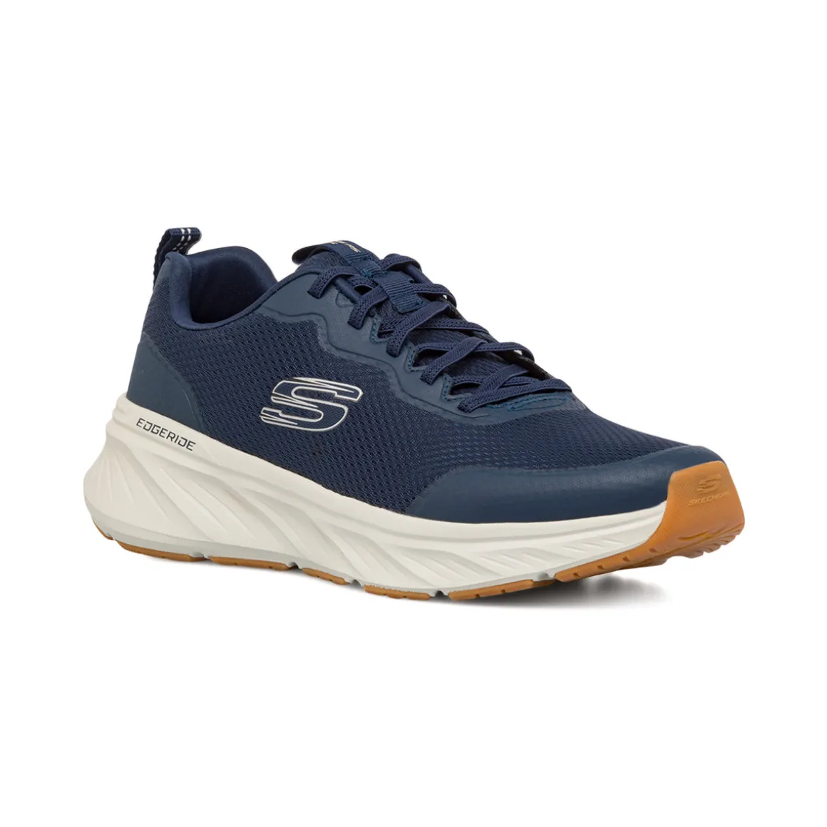 Scarpe da ginnastica blu da uomo In Memory Foam Skechers Edgeride