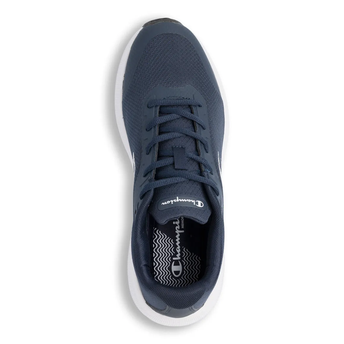 Scarpe da ginnastica blu da uomo Champion Syphon Engage Mesh con memory foam