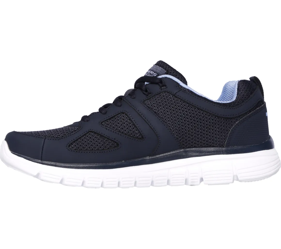 Scarpe da ginnastica blu navy da uomo con soletta Memory Foam Skechers Burns - Agoura