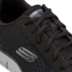 Scarpe da ginnastica blu navy da uomo con dettagli grigi Skechers Track