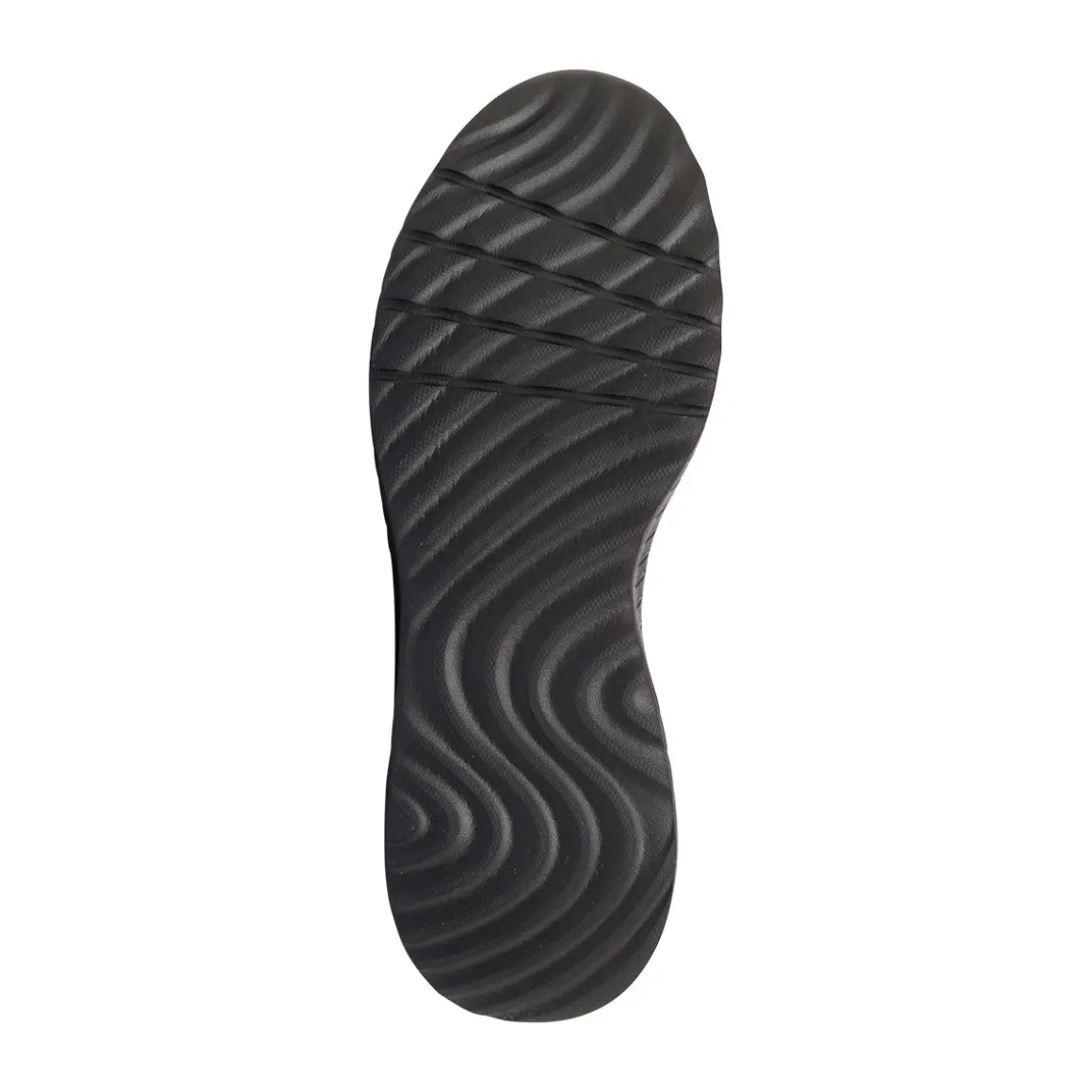 Scarpe da ginnastica da donna slip-on nere Skechers Squad Chaos