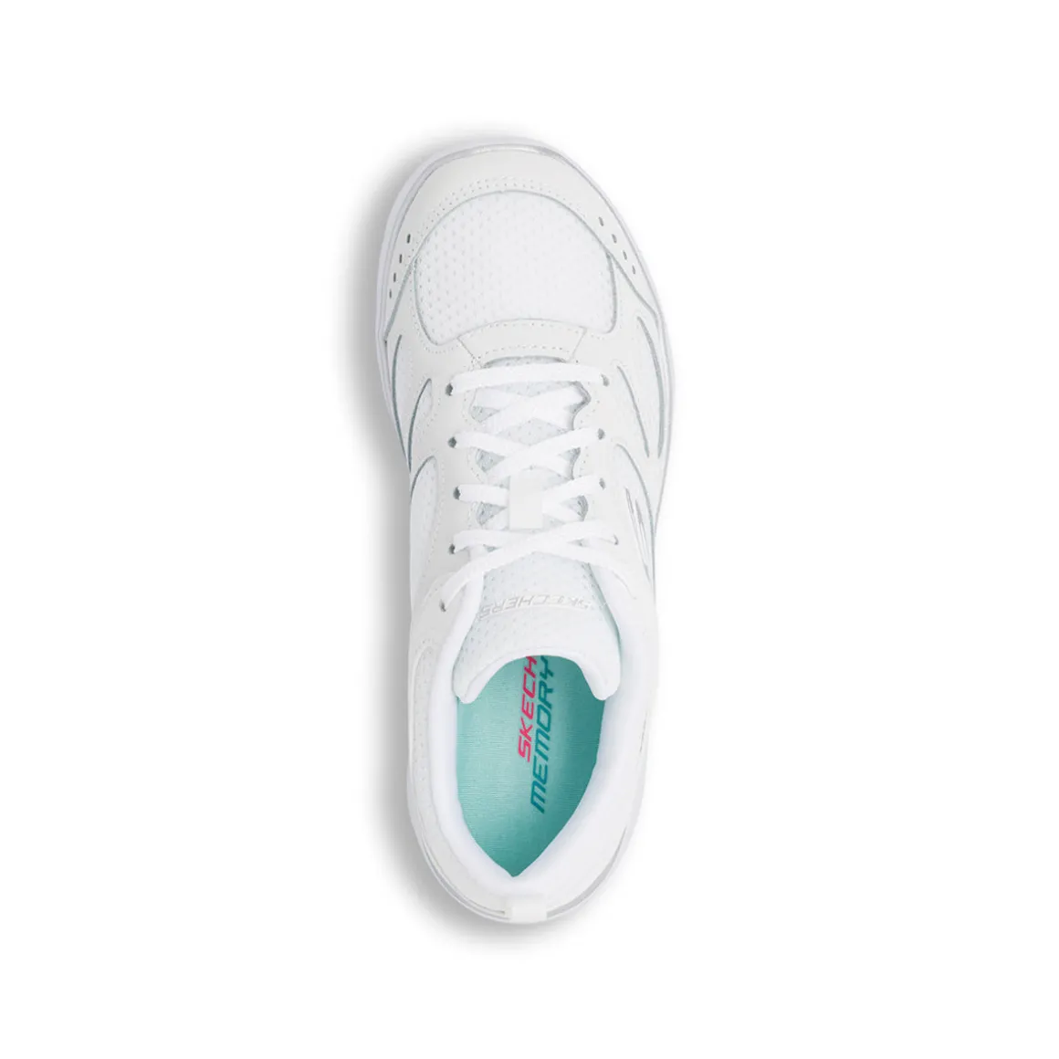 Scarpe da Ginnastica da Donna bianche in Memory Foam Skechers Summits