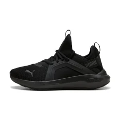 Scarpe da ginnastica da uomo nere in tessuto Puma Softride Enzo 5