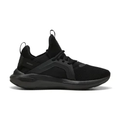 Scarpe da ginnastica da uomo nere in tessuto Puma Softride Enzo 5
