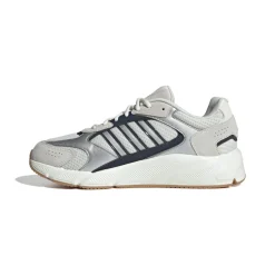 Scarpe da ginnastica da uomo Rétro bianche grigie con dettagli blu adidas Crazychaos 2000