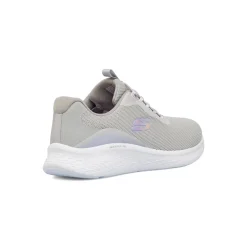 Scarpe da ginnastica grigio e lilla con sottopiede Memory Foam Skech Lite Pro
