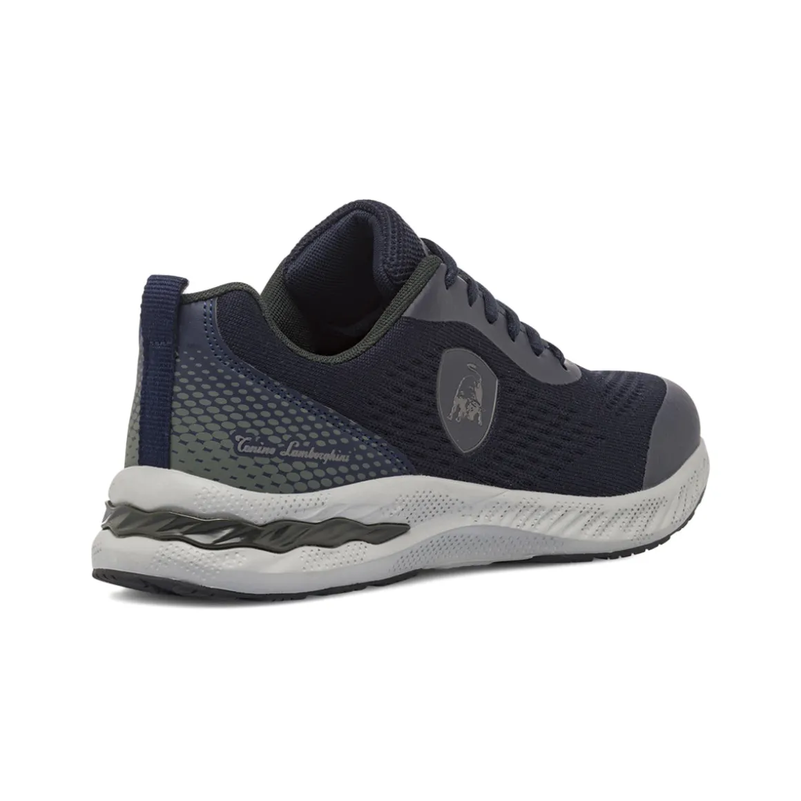 Scarpe da ginnastica in tessuto blu da Uomo Tonino Lamborghini