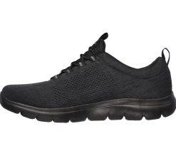 Scarpe da ginnastica nere da uomo con soletta Memory Foam Skechers Summits - Louvin