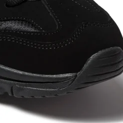 Scarpe da ginnastica nere in similpelle e tessuto con sottopiede Memory Foam Skechers I-Conik