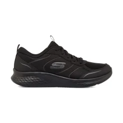 Scarpe da ginnastica nere in pelle con sottopiede Memory Foam Skech Lite Pro