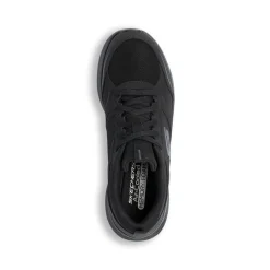 Scarpe da ginnastica nere in pelle con sottopiede Memory Foam Skech Lite Pro