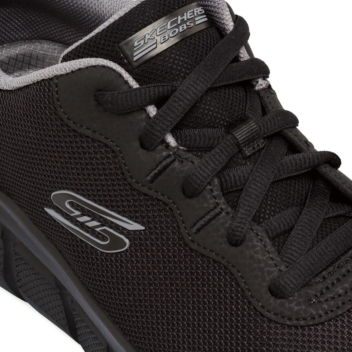 Scarpe da ginnastica nere da Uomo Skechers Bobs Flex