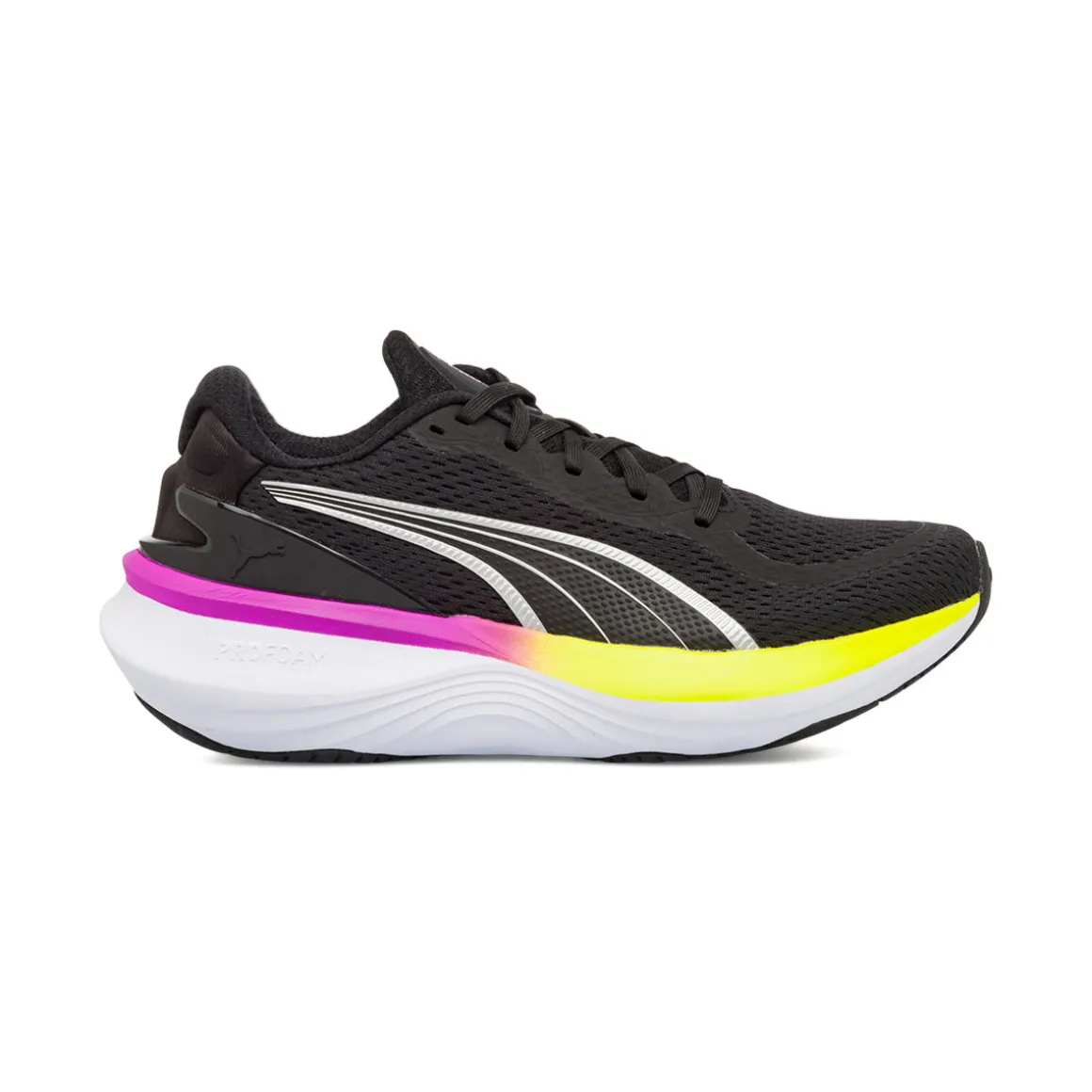 Scarpe da Ginnastica Nere da Donna con inserti in contrasto Puma