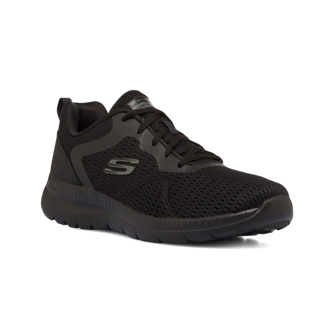 Scarpe da ginnastica nere da donna con sottopiede Memory Foam Skechers Bountiful