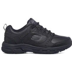 Scarpe da ginnastica nere da uomo con soletta Memory Foam Skechers Oak Canyon