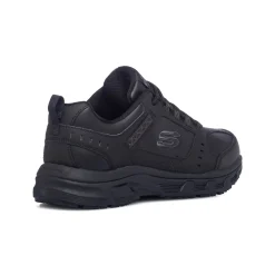 Scarpe da ginnastica nere da uomo con soletta Memory Foam Skechers Oak Canyon