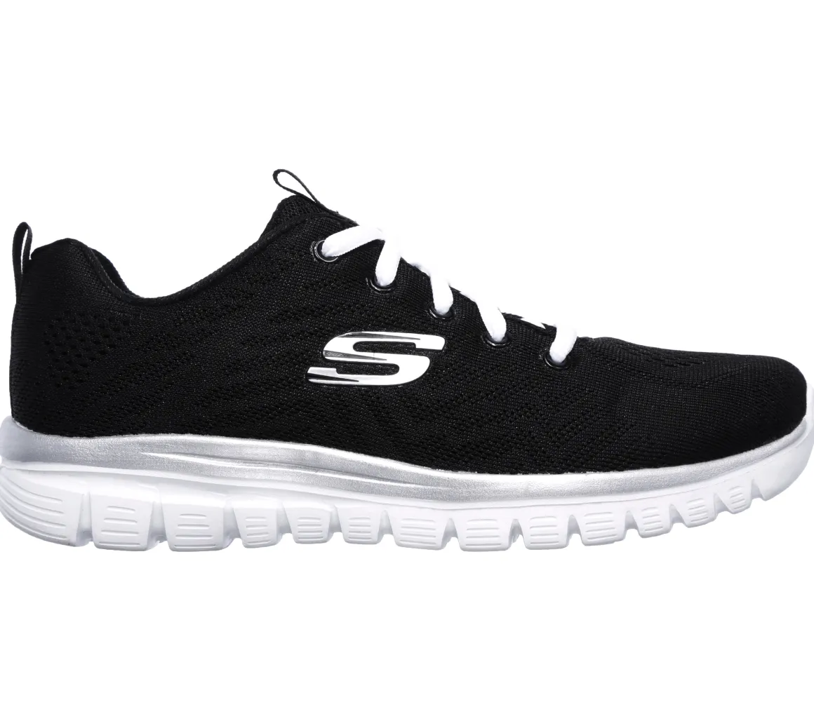 Scarpe da Ginnastica nere da Donna con Memory Foam Skechers Graceful