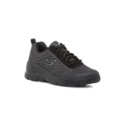 Scarpe da Ginnastica nere da Donna Skechers Fashion Fit