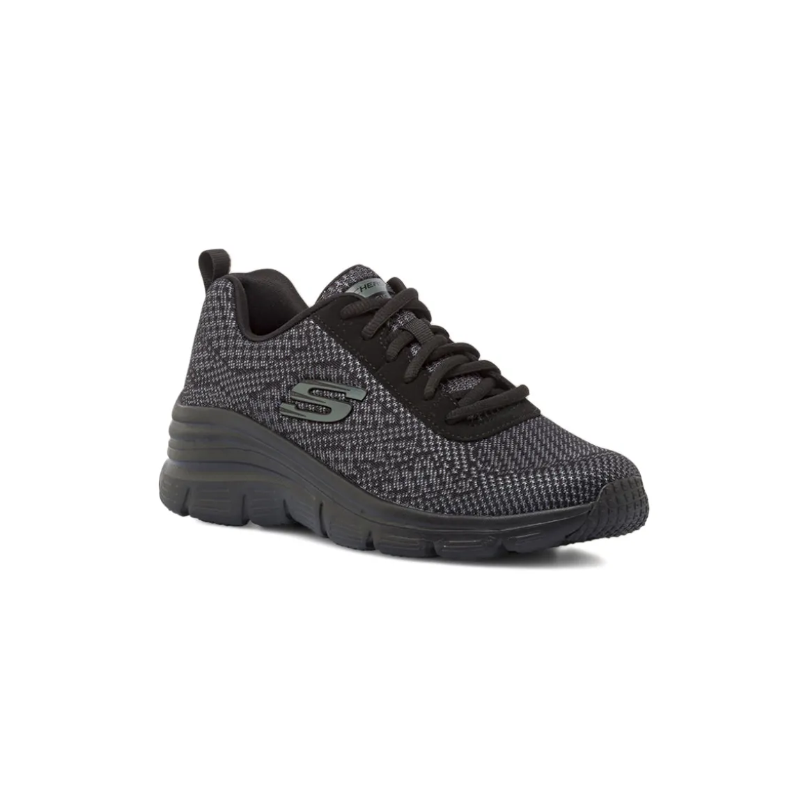 Scarpe da Ginnastica nere da Donna Skechers Fashion Fit