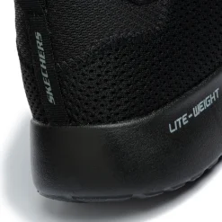Scarpe da ginnastica nere da uomo con sottopiede Memory Foam Skechers Dynamight