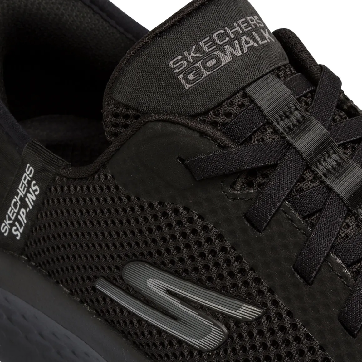 Scarpe da Ginnastica Nere da Donna con memory foam Skechers Go Walk Flex Slip-ins