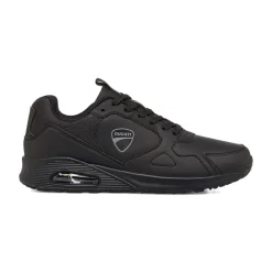 Scarpe da Ginnastica Nere da Uomo con logo laterale Ducati
