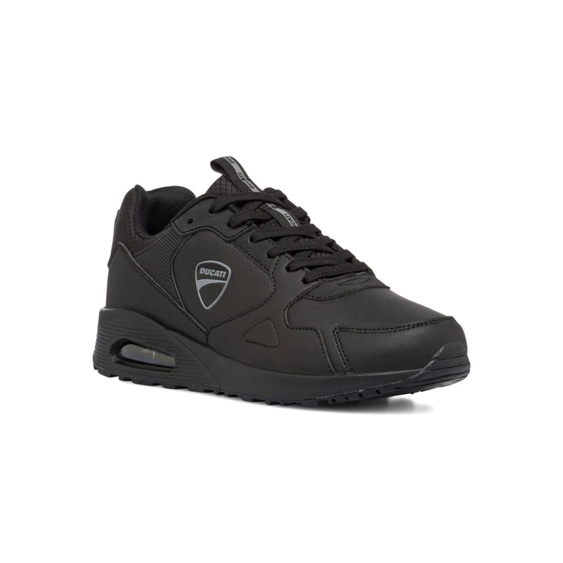 Scarpe da Ginnastica Nere da Uomo con logo laterale Ducati