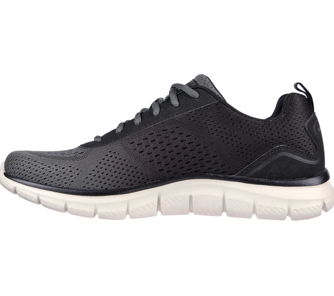 Scarpe da ginnastica nere da uomo con sottopiede Memory Foam Skechers Track - Ripkent