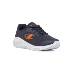 Scarpe da ginnastica ragazza blu con dettaglio arancione Champion Syphon Engage