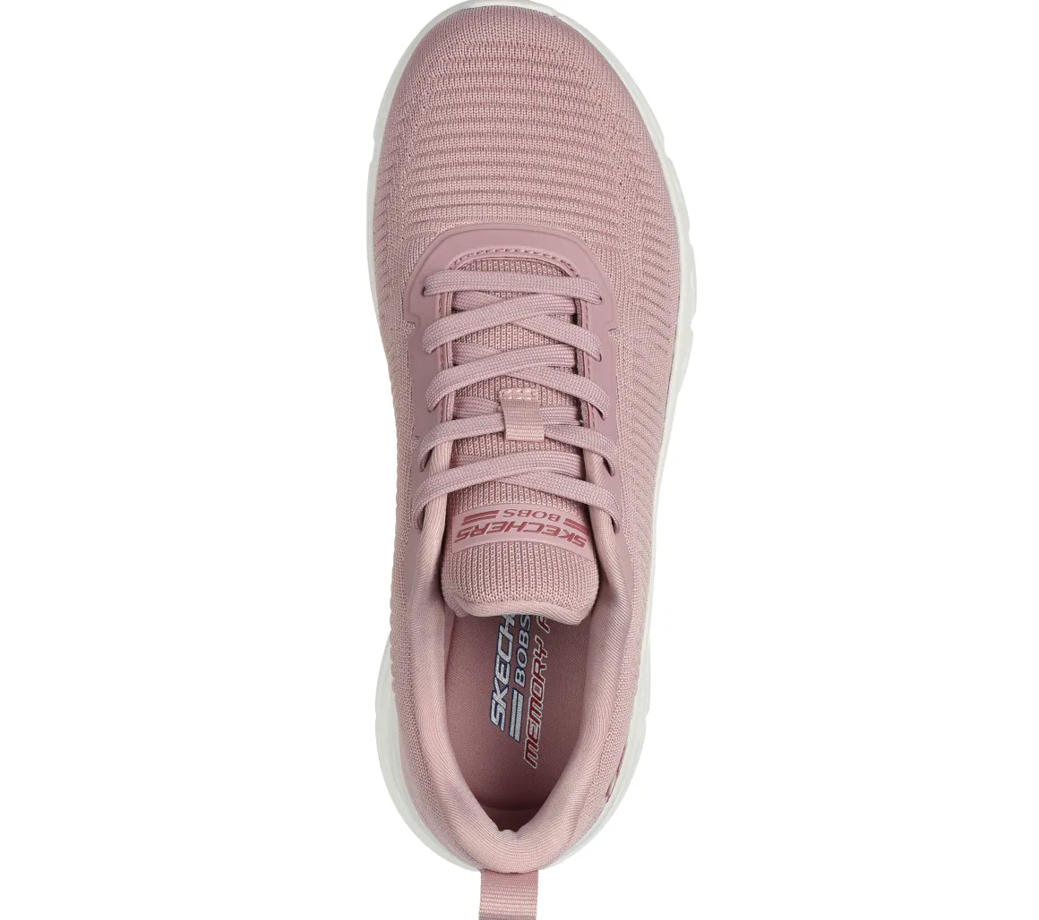 Scarpe da ginnastica rosa da donna con maxi-suola Skechers Bobs B Flex