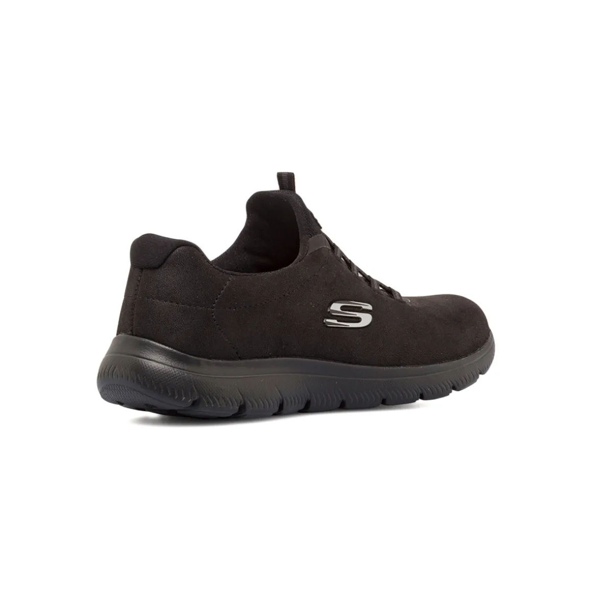 Scarpe da ginnastica Slip-on nere da Donna Skechers Summits