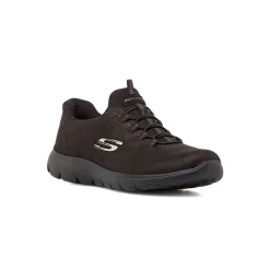 Scarpe da ginnastica Slip-on nere da Donna Skechers Summits