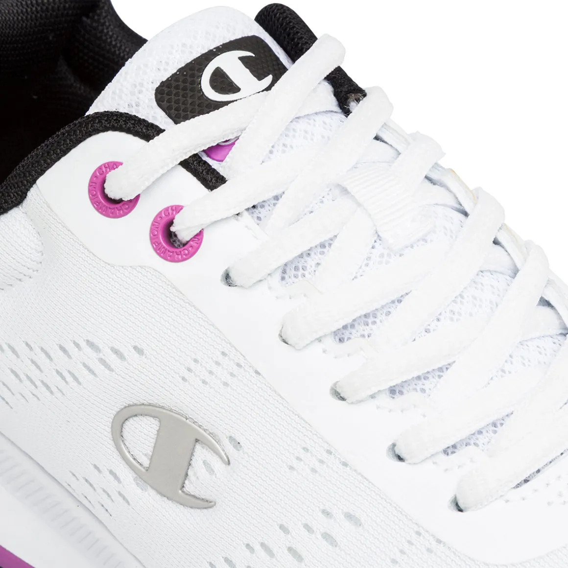 Scarpe da running bianche da Donna con dettagli viole Champion Jaunt