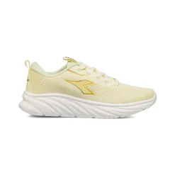 Scarpe da running bianche e gialle effetto sfumato da Donna Diadora