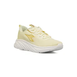 Scarpe da running bianche e gialle effetto sfumato da Donna Diadora