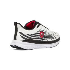 Scarpe da running bianche da Uomo con dettagli neri e logo Tonino Lamborghini