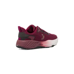 Scarpe da running da donna bordeaux in tessuto tecnico SJ