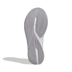 Scarpe da running donna bianche con dettagli rosa e argento adidas Duramo SL