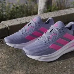 Scarpe da running lilla con dettagli rosa da Donna adidas Galaxy 7
