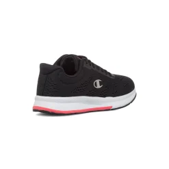 Scarpe da running nere da Donna con inserto rosa e logo Champion Jaunt Low
