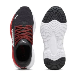 Scarpe da running nere da ragazzo con logo laterale Puma Softride Premier Jr