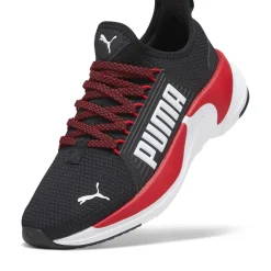 Scarpe da running nere da ragazzo con logo laterale Puma Softride Premier Jr