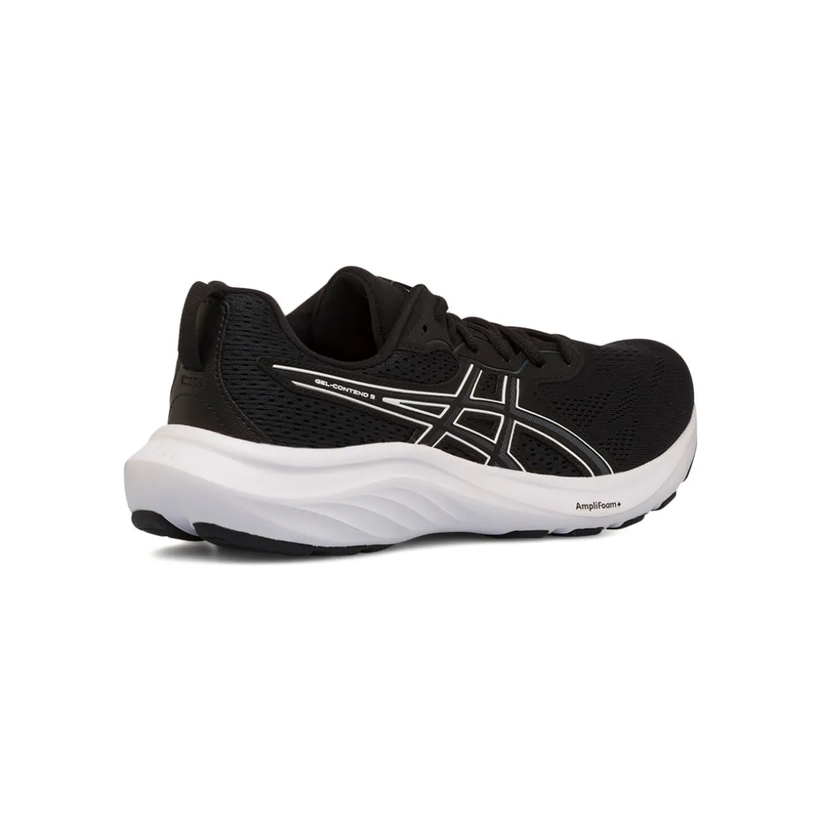 Scarpe da running nere da Uomo con logo Asics Gel-Contend 9