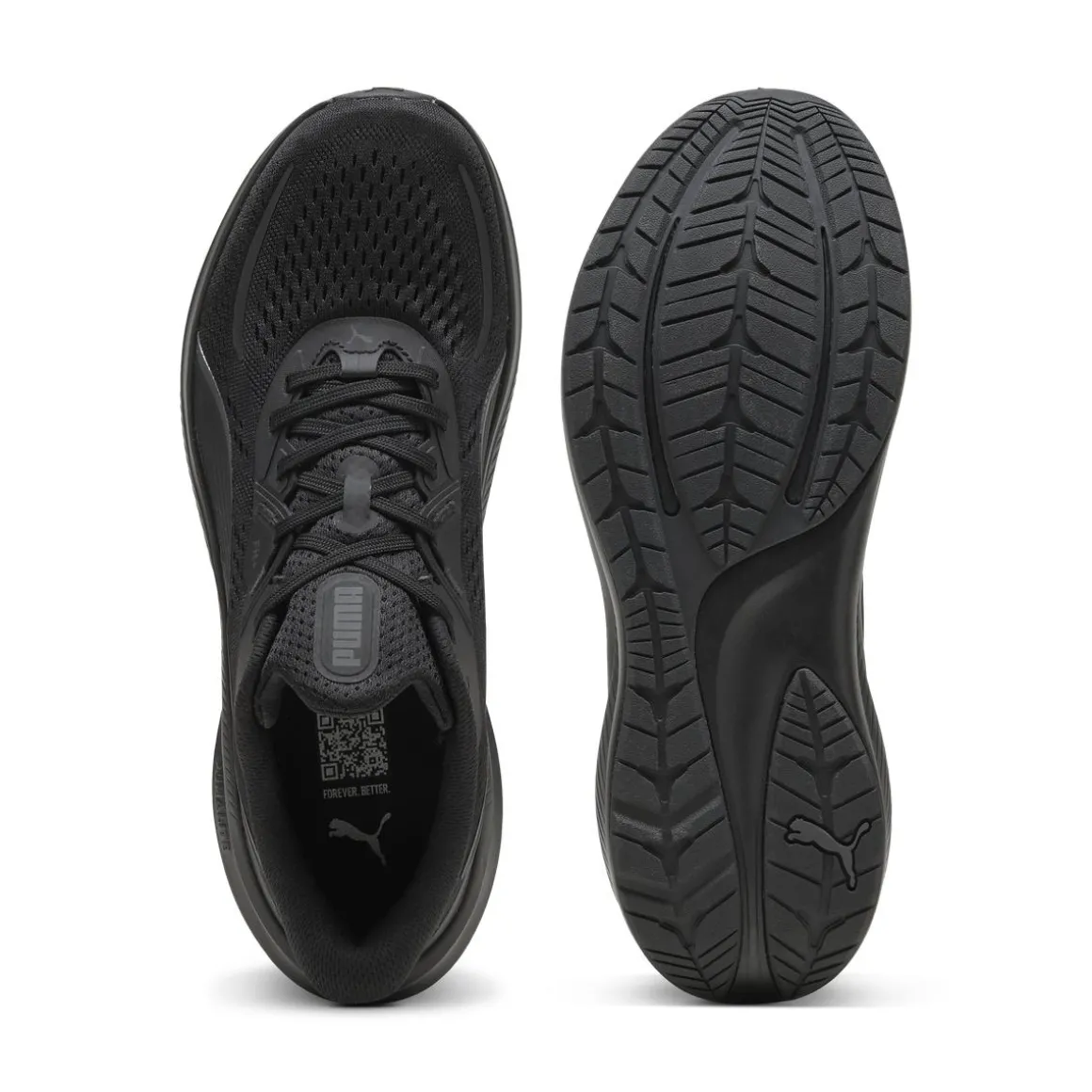 Scarpe da running nere unisex Puma Skyrocket Lite 2