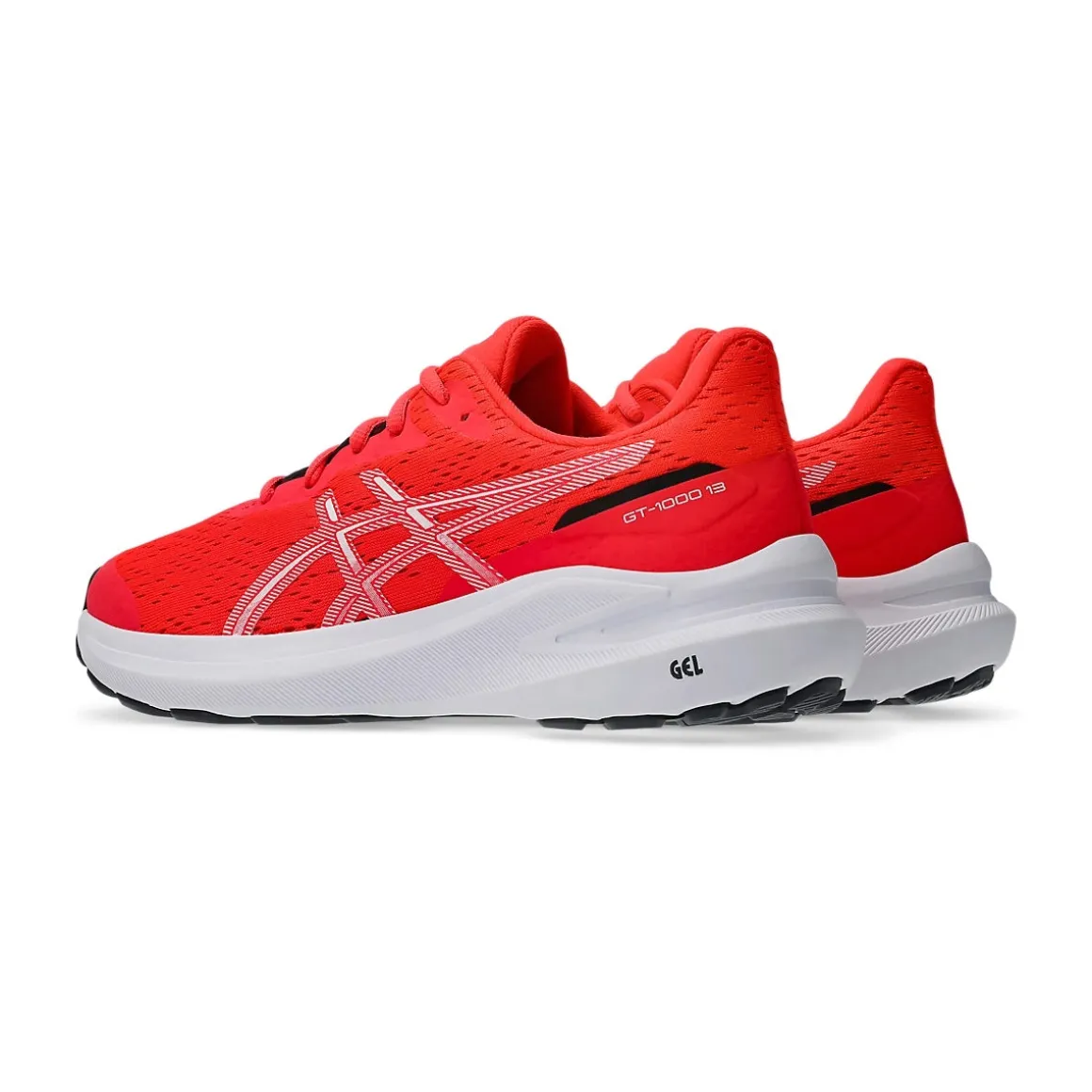 Scarpe da Running rosse da Ragazzo Asics GT-1000 13
