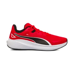 Scarpe da running rosse da uomo con logo laterale Puma Skyrocket Lite